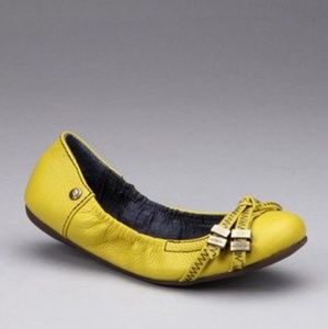 Yellow Calvin Klein Jeans Calisa Flats Size 7